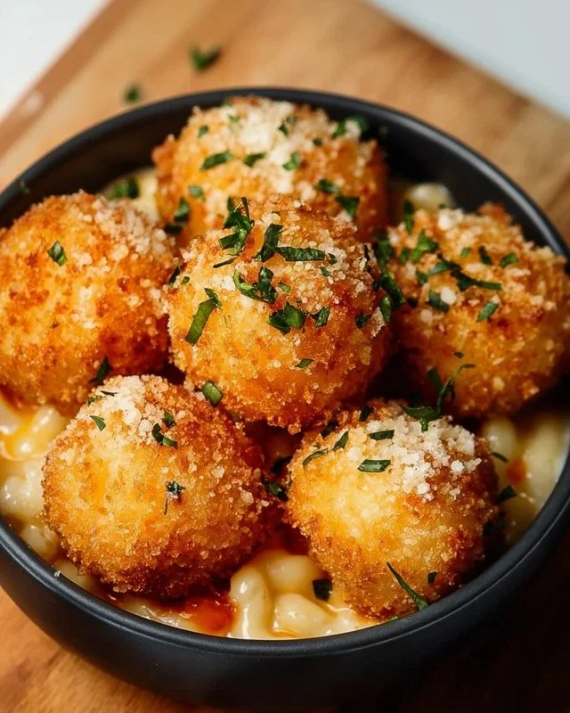 Cheesecake Factory Air Fryer Fried Macaroni and Cheese Balls