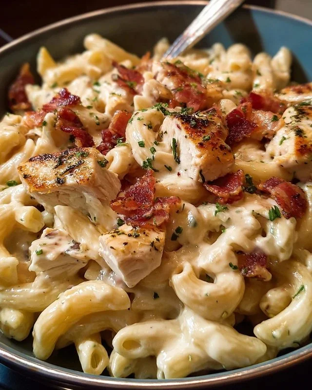 Chicken Bacon Ranch Pasta