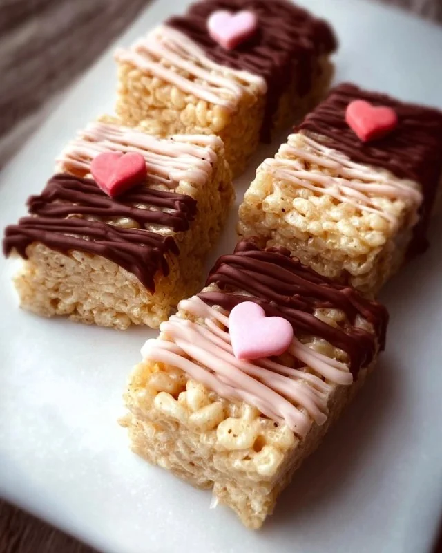 Chocolate Dipped Rice Krispie Treats