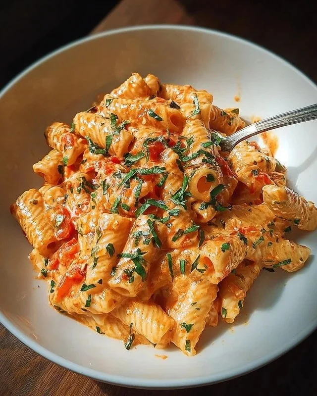 Creamy Tomato Garlic Pasta