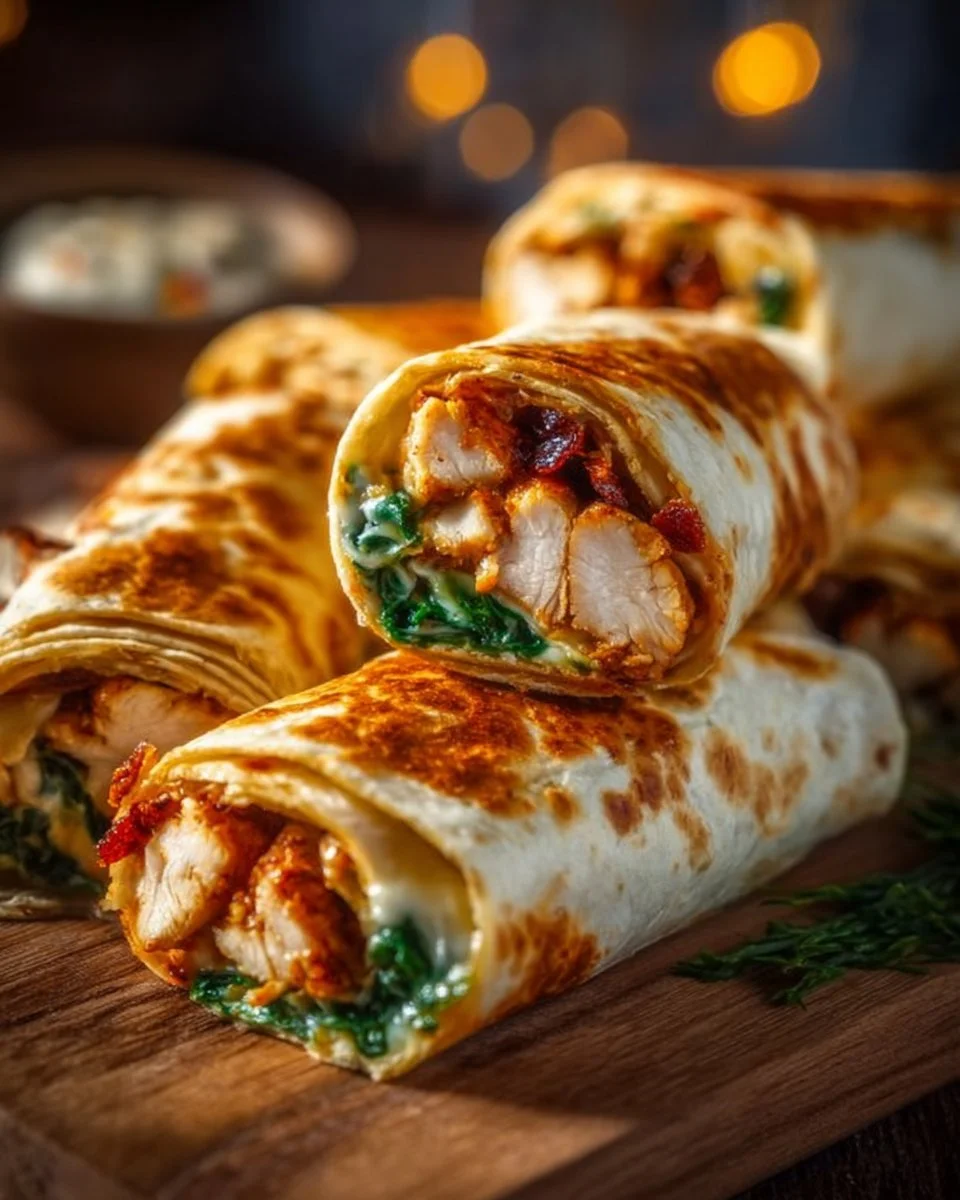 Crunchy crispy air fryer chicken wrapped with mozzarella cheese