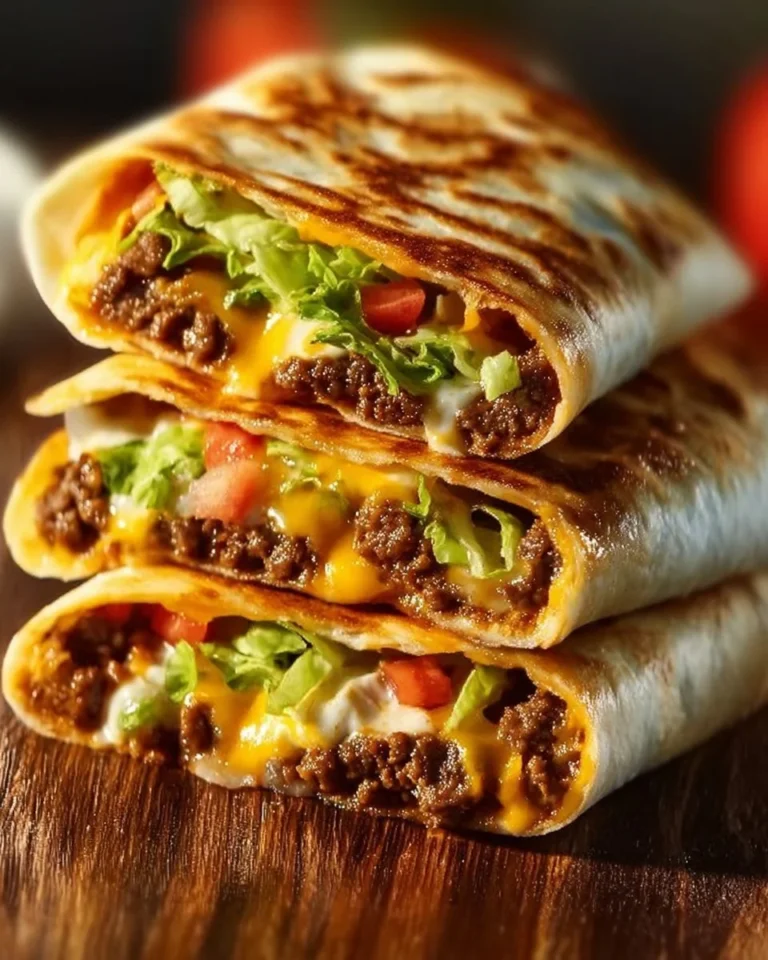 Delicious keto crunchwraps recipe for guilt-free indulgence with low carbs.