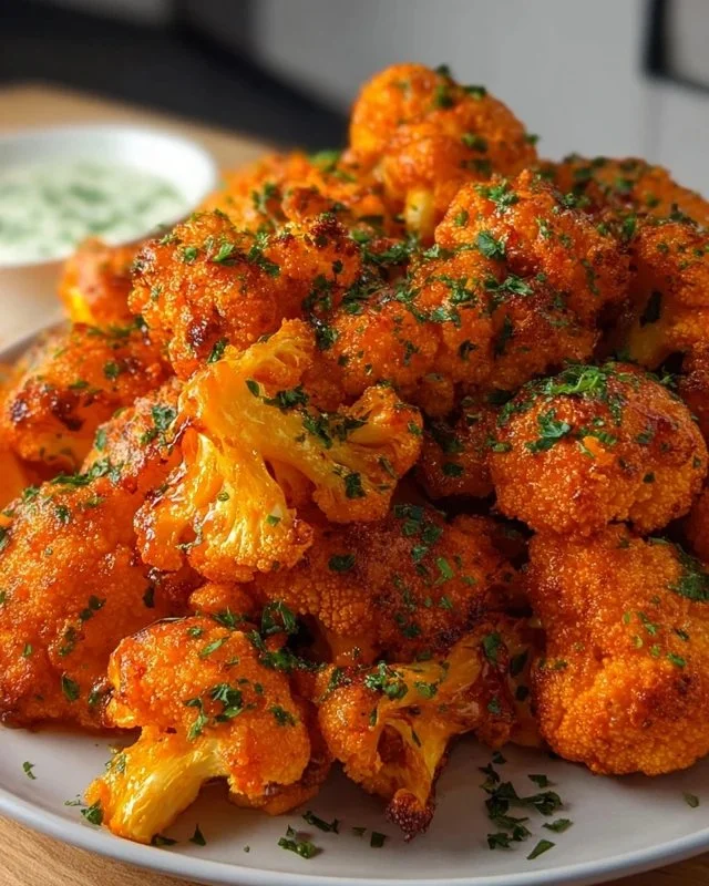 Flavorful Buffalo Cauliflower Bites Easy Healthy Snack Recipe