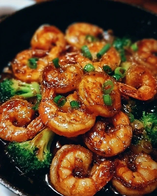 High-Protein Honey Garlic Shrimp