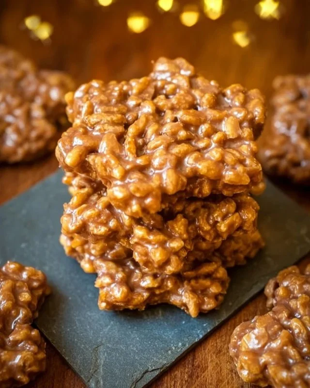 Homemade Star Crunch cookies made with 5 ingredients on a plate