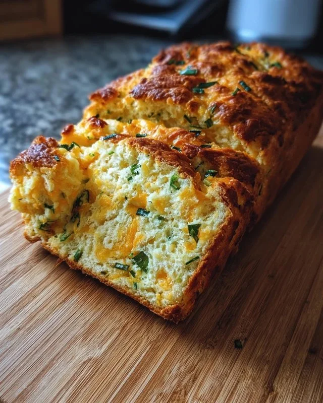 Irresistible Easy Jalapeño Cheddar Bread in 7 Ingredients