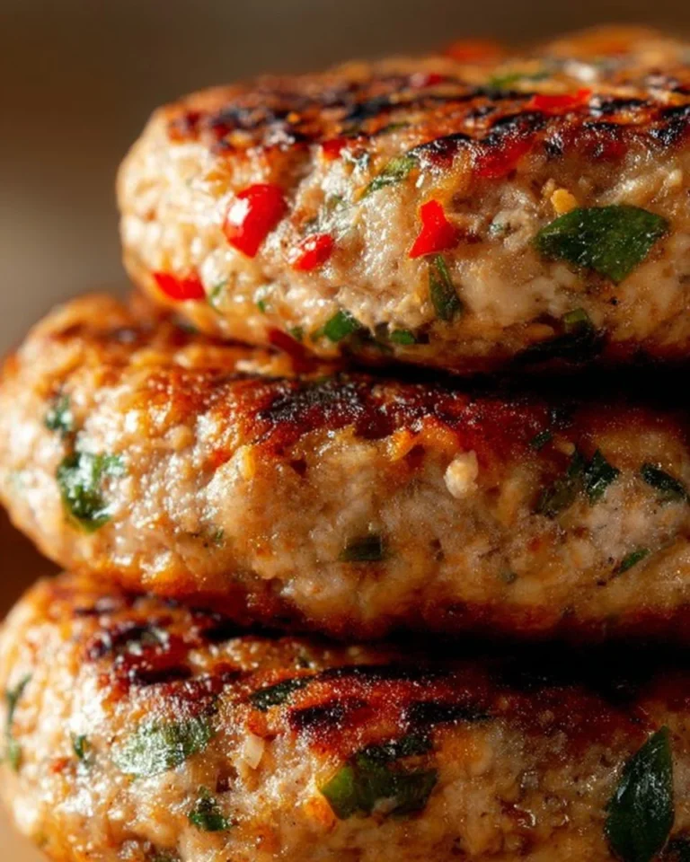 Juicy Greek chicken burgers served with tzatziki sauce on a plate