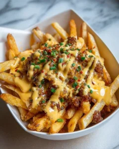 Delicious Louisiana Voodoo Fries inspired by Wingstop's recipe