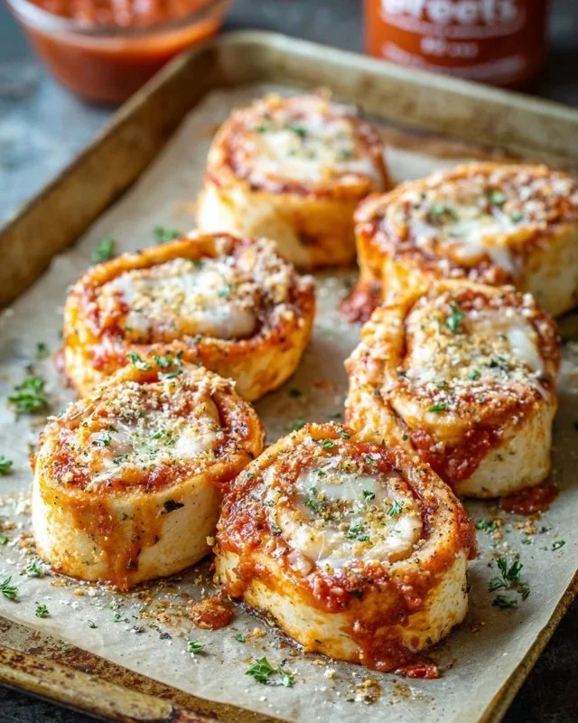 Low-Calorie Pizza Rolls (3-Ingredient Hack!)