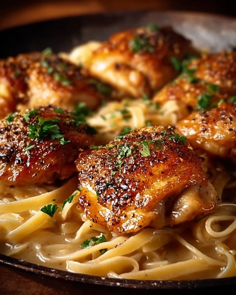One-Pan Chicken with Buttered Noodles recipe