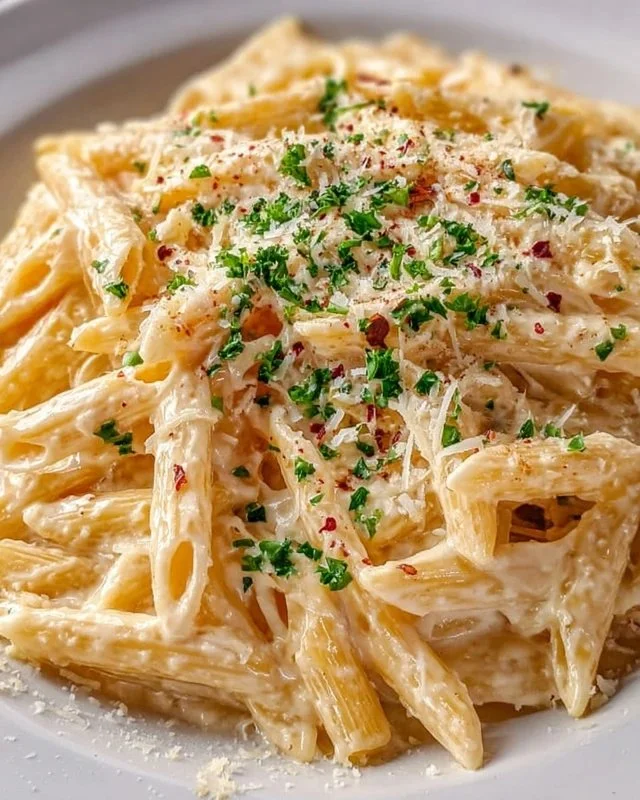 One Pot Creamy Garlic Pasta