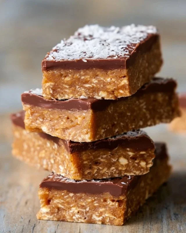 Easy no bake protein bar recipe for a healthy snack