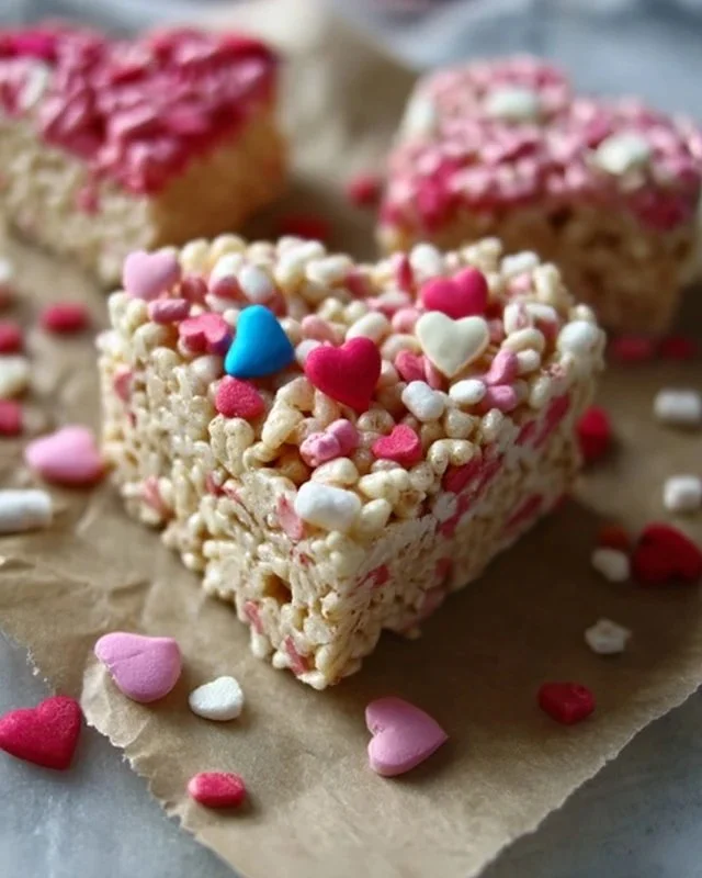 Valentine's Rice Crispy Treats