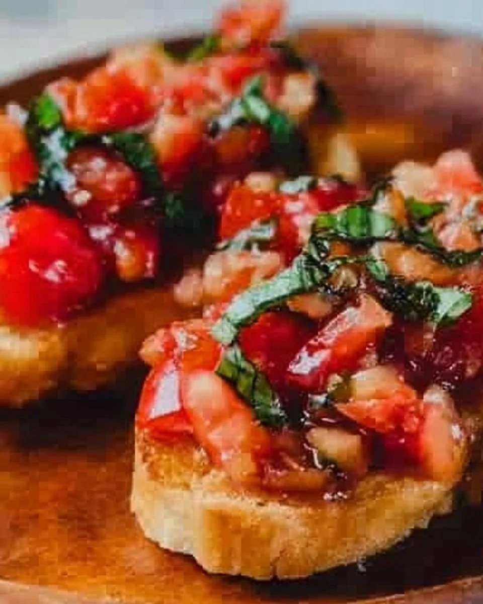Authentic Italian Bruschetta