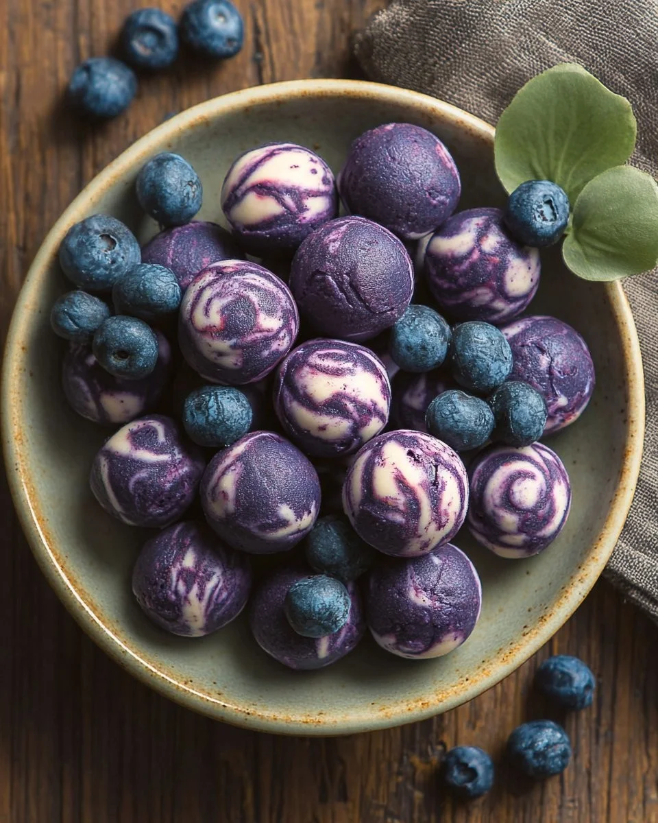 Blueberry Greek Yogurt Bites - Healthy snacks for a delightful morning
