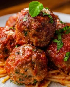 Bobby Flay's delicious Italian meatball recipe, perfect for any meal.