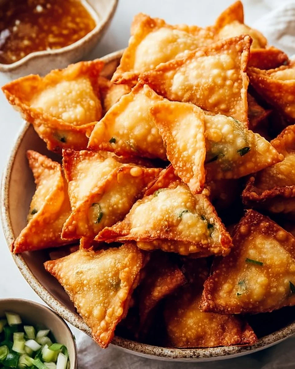 Buffalo Chicken Rangoons
