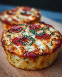 Healthy Cottage Cheese Pizza Bowl topped with fresh ingredients