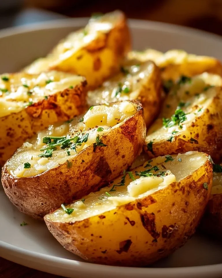 Easy air fryer baked potatoes recipe with crispy skin and fluffy interior