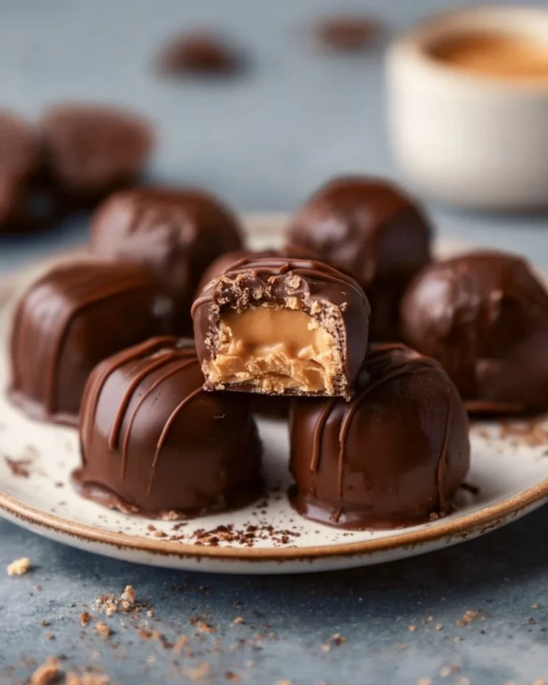 Keto Peanut Butter Chocolate Fat Bombs - a delicious, low-carb dessert treat