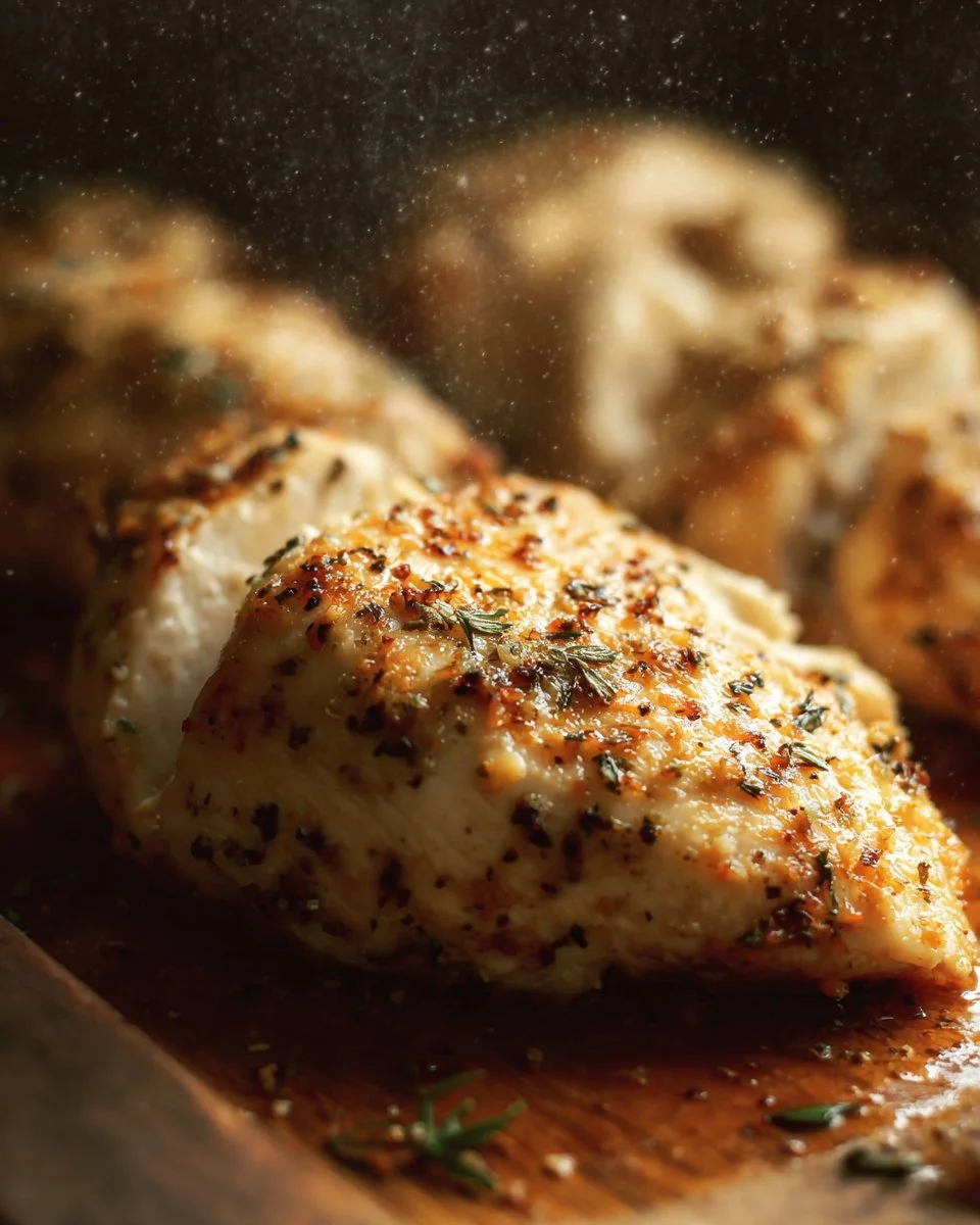 Melt in your mouth chicken breast with herbs and spices