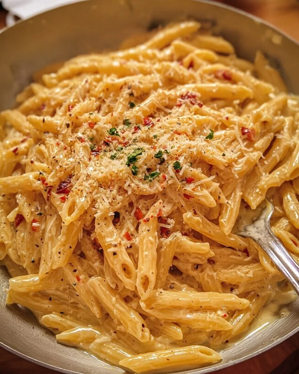 One Pot Creamy Garlic Pasta