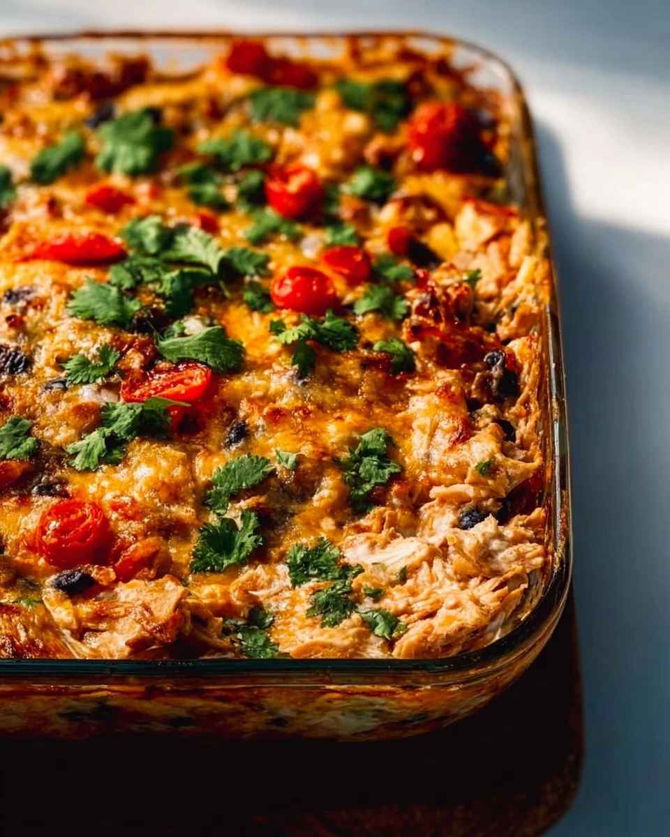 Protein Burrito Casserole