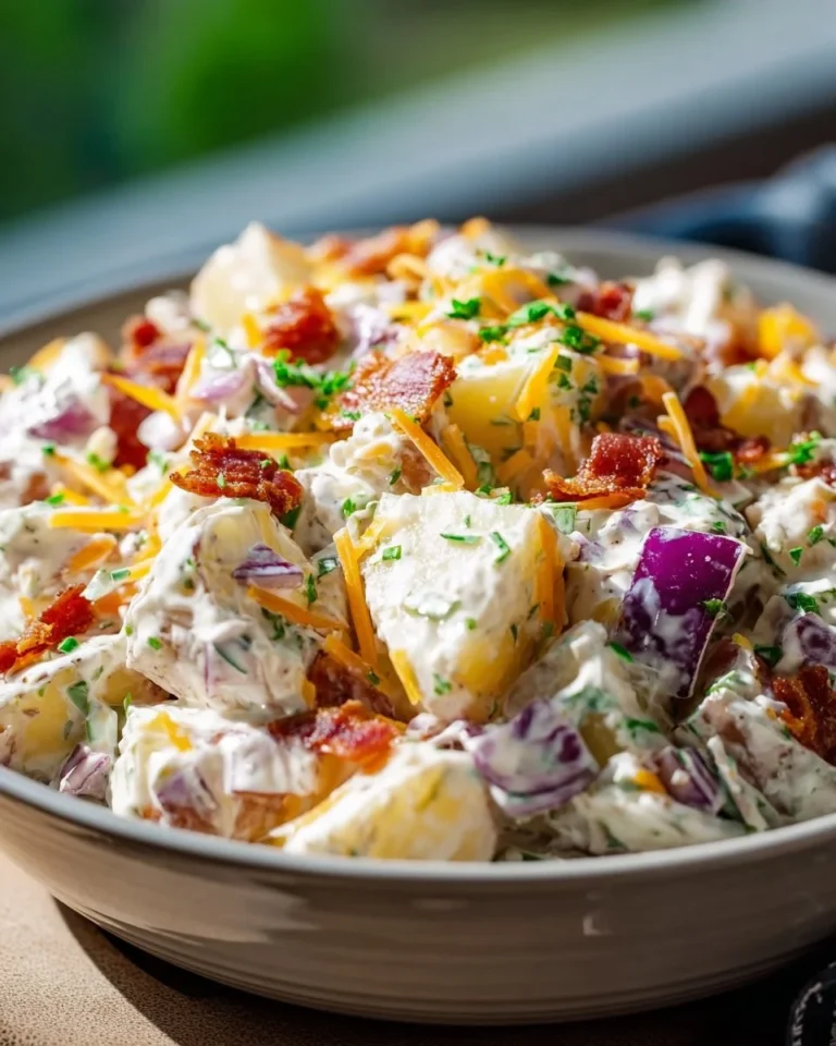 Delicious Steakhouse Potato Salad with fresh ingredients and bold flavors.