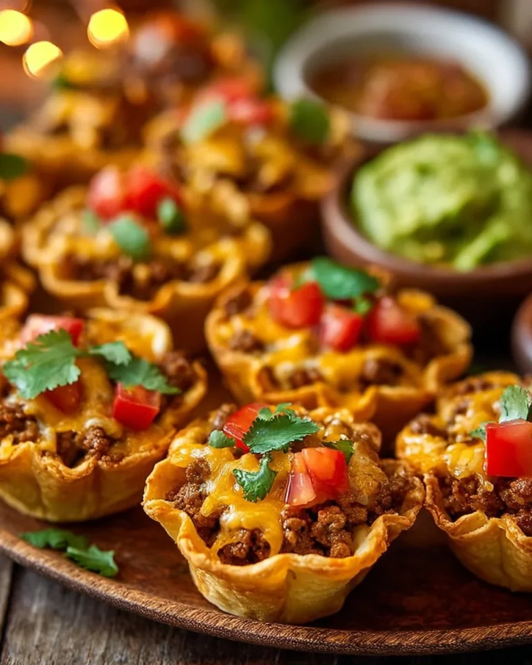 Taco Ranch Bites served with fresh toppings and dip